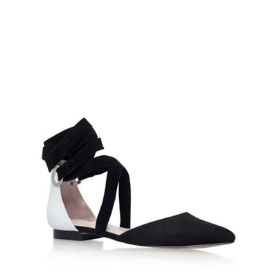 Carvela Black 'Lizzie' flat sandal